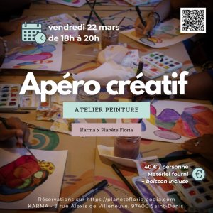 Tickets Atelier Peinture Karma X Plan Te Floria Billetweb