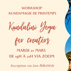 Tickets Kundalini For Creators Billetweb