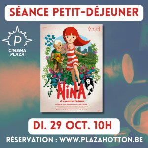 Tickets Séance Petit Déjeuner Nina et le secret du hérisson Billetweb