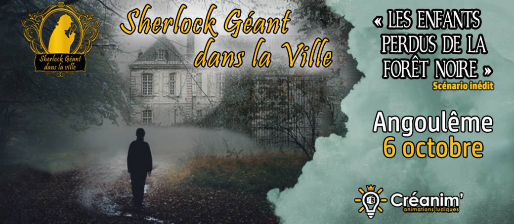 Sherlock Géant dans la Ville - Angoulême - 06 octobre