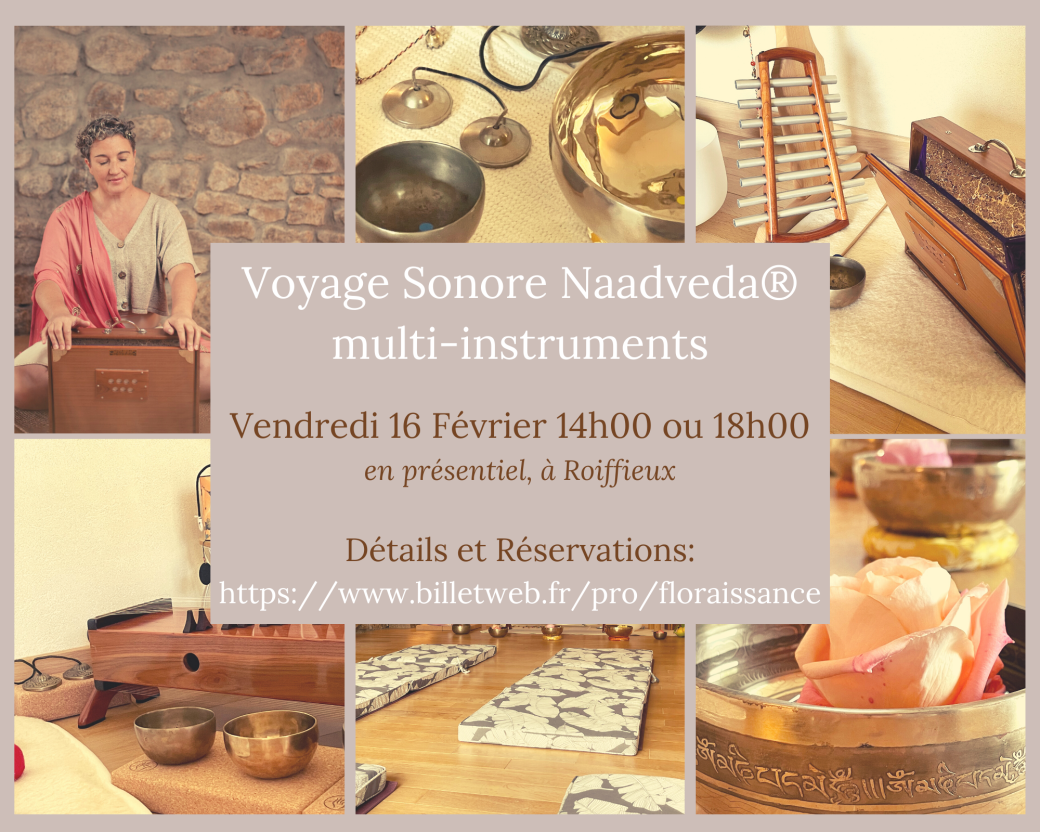 Tickets Voyage Sonore Naadveda Billetweb