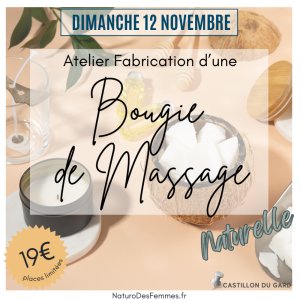Tickets : Atelier Bougie Naturelle - Billetweb