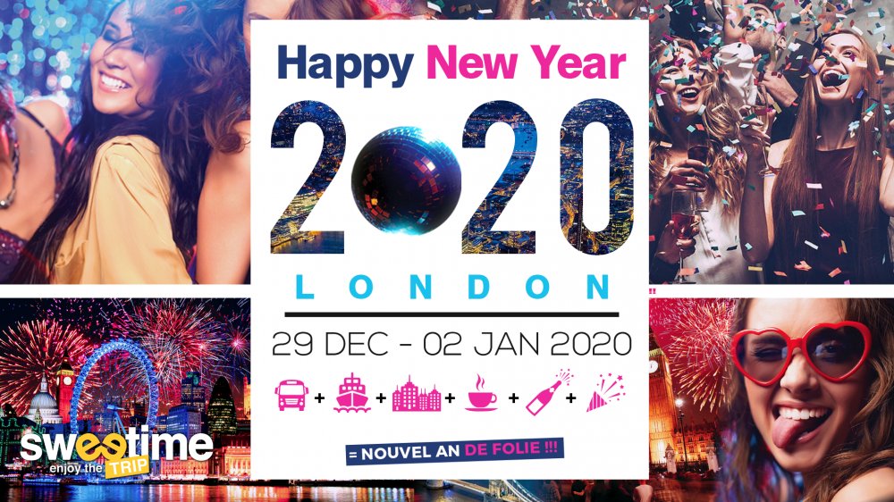 Tickets : HAPPY NEW YEAR LONDON 2020 - Billetweb