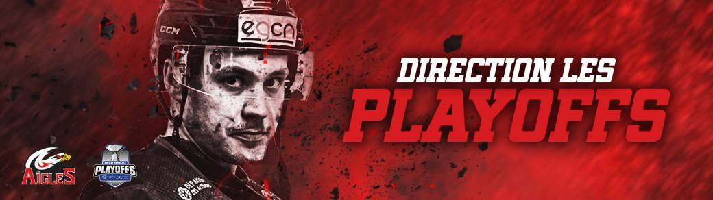 1/4 Finale PLAYOFFS : Les Aigles de Nice x Les Brûleurs de Loups - 05.03