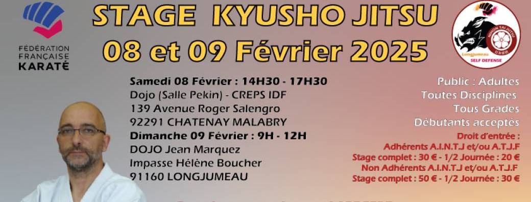 2025-02-08 & 09 - Stage KYUSHO avec Serge REBOIS