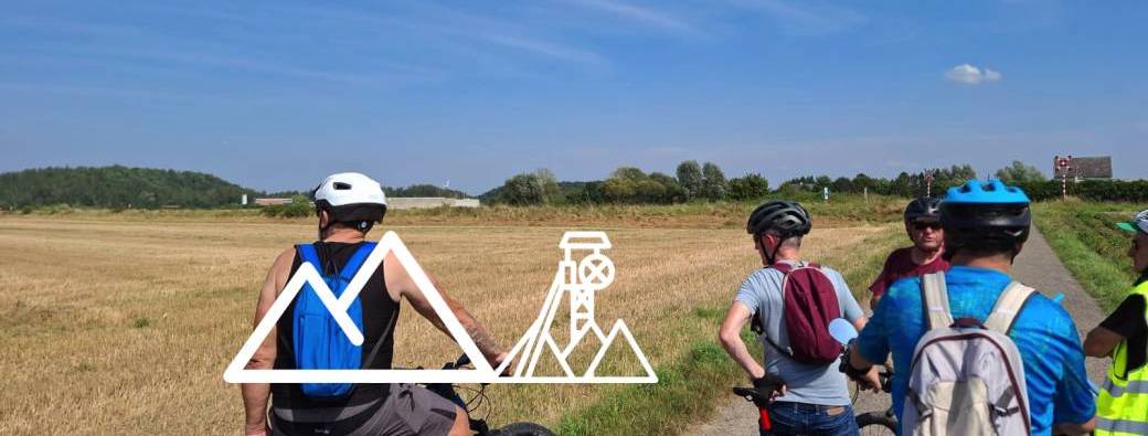 Visite à vélo sur les traces industrielles à l'Est de La Louvière