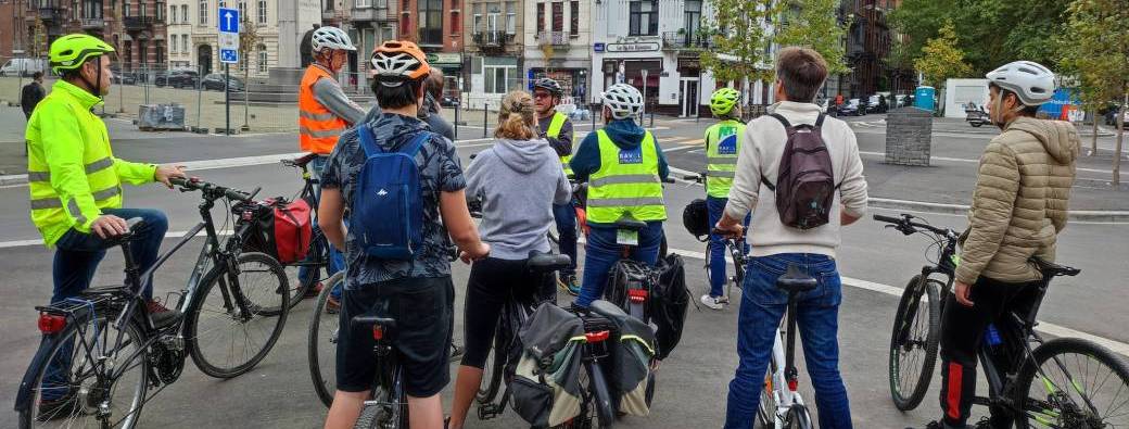 Visite à vélo sur les traces industrielles à l'Ouest de Charleroi