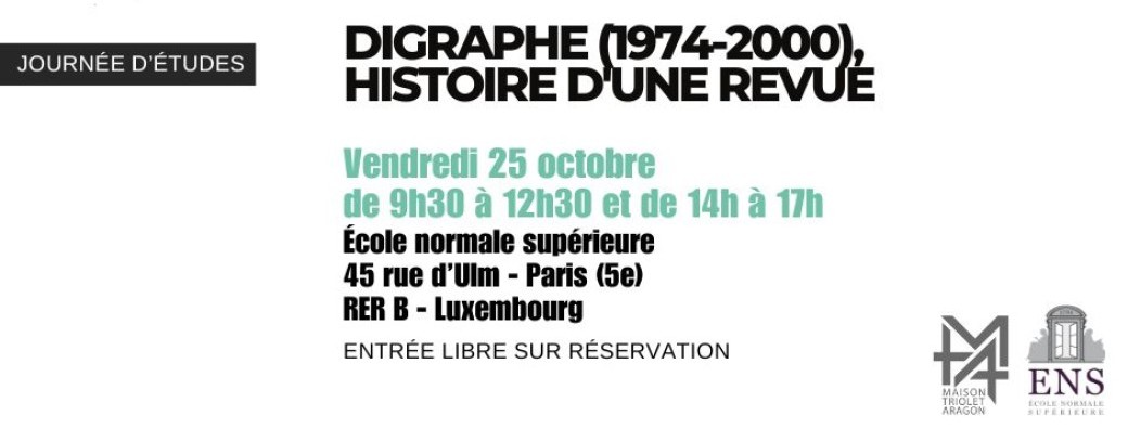 Digraphe (1974-2000), histoire d'une revue