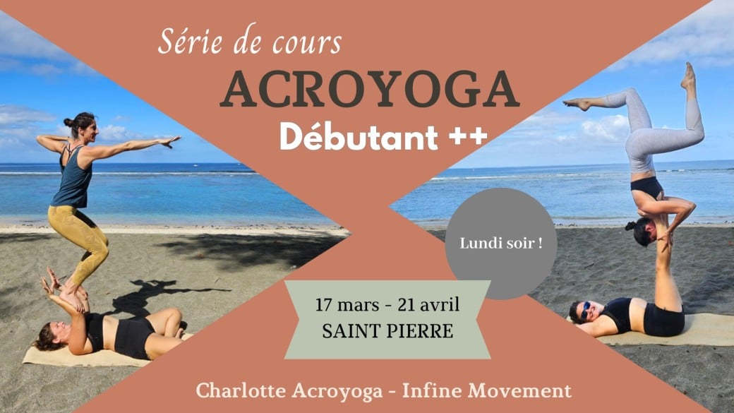 Acroyoga // Série de cours débutant ++ // SAINT PIERRE