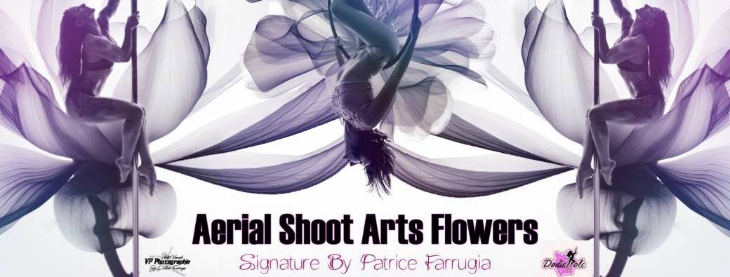 AERIAL SHOOT " Arts Flowers " By Patrice Farrugia ( Dodie Pole JAYAT )