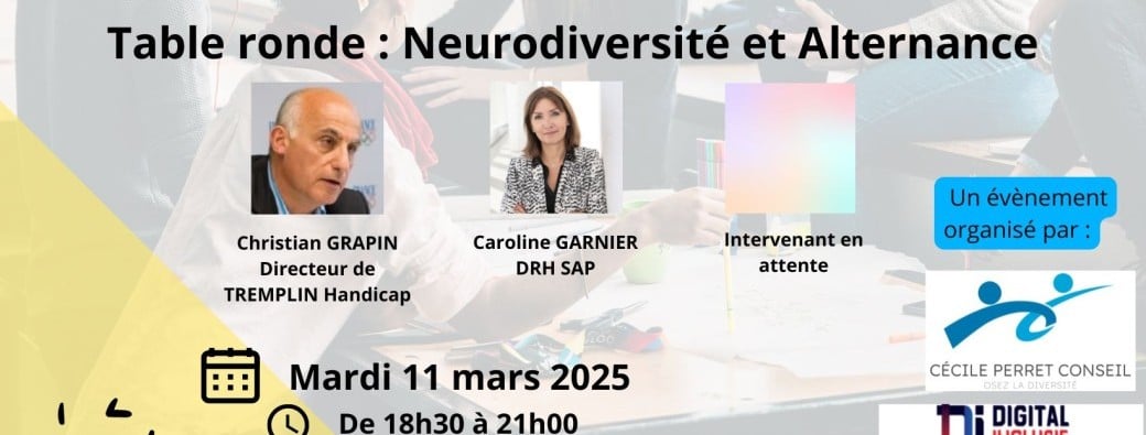 Afterwork Table ronde “Neurodiversité & Alternance”