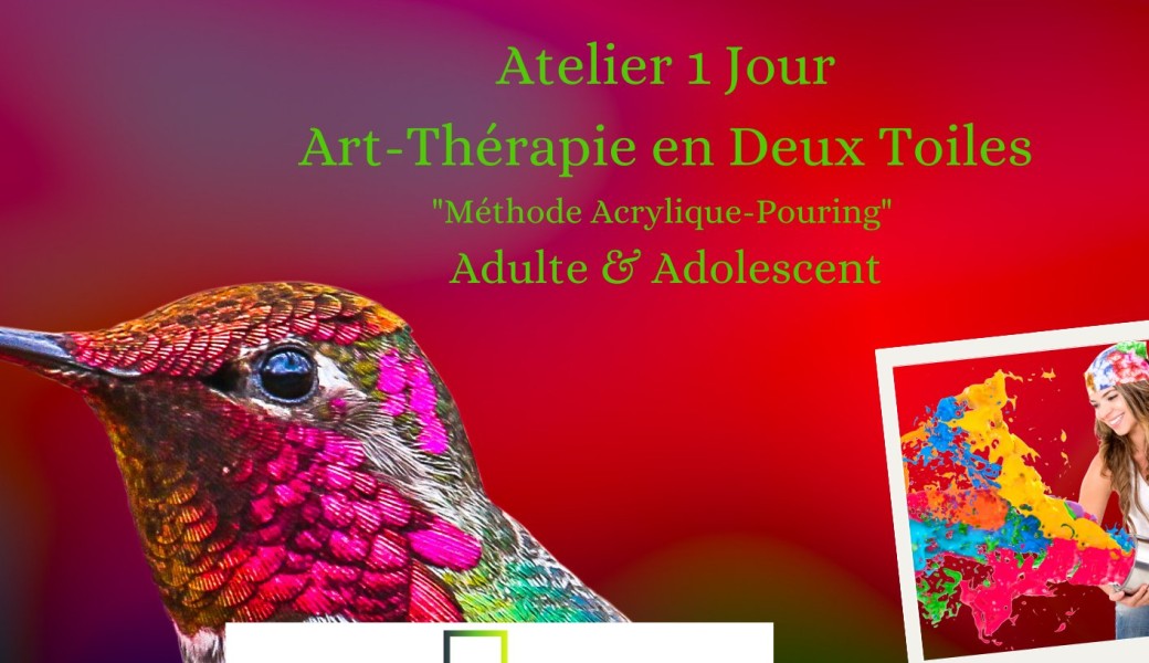 Atelier-Art.thérapie 2Toiles-2techniques 