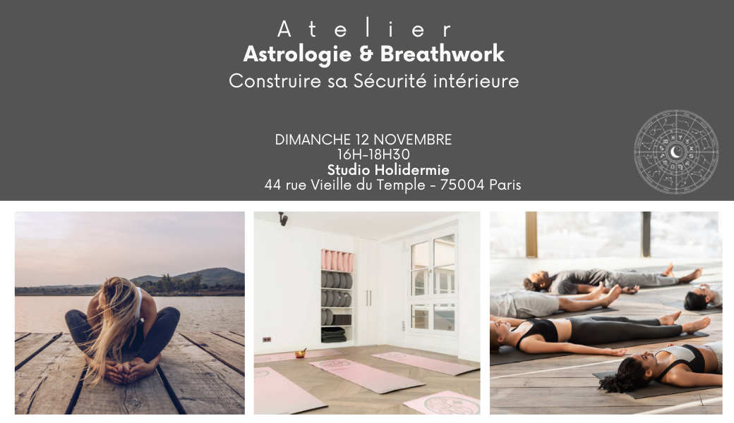 Atelier Astrologie & BreathWork- Studio Holidermie