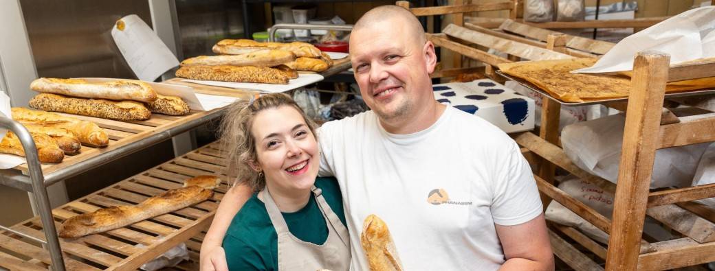 Atelier "baguettes et croissants" chez BRUT (Eghezée, Namur)