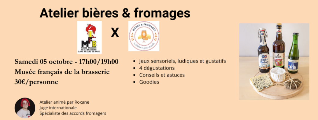 Atelier bières et fromages