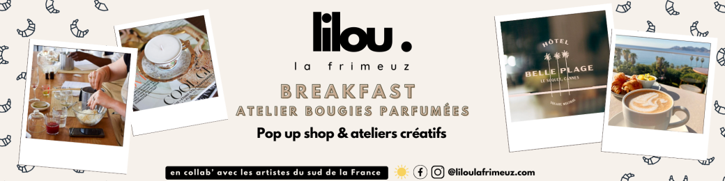 Atelier Breakfast bougie parfumée à l'hôtel belle plage