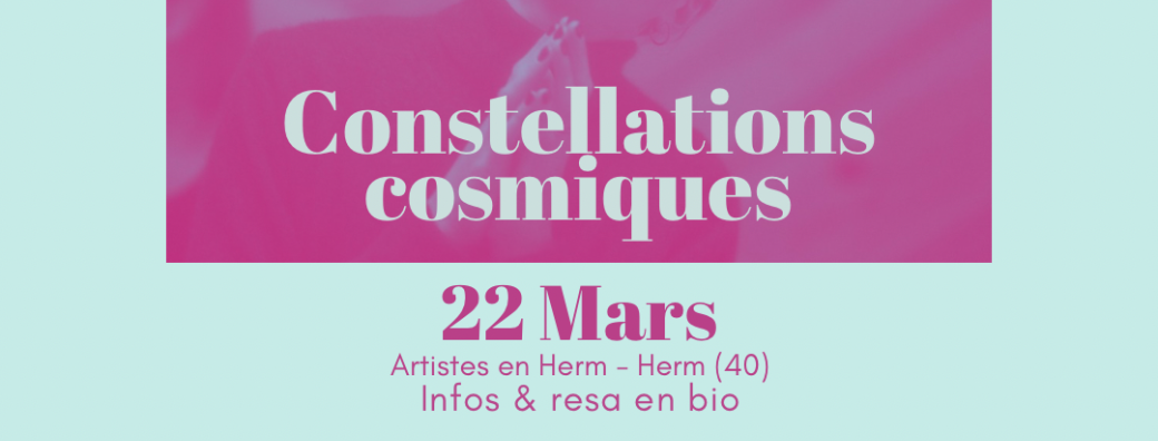 Atelier constellations cosmiques 