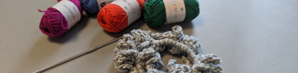 Atelier créatif : chouchou au crochet