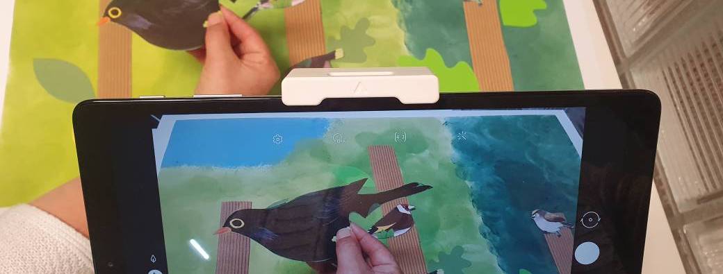 Atelier créatif : les oiseaux en stop motion et réalité augmentée