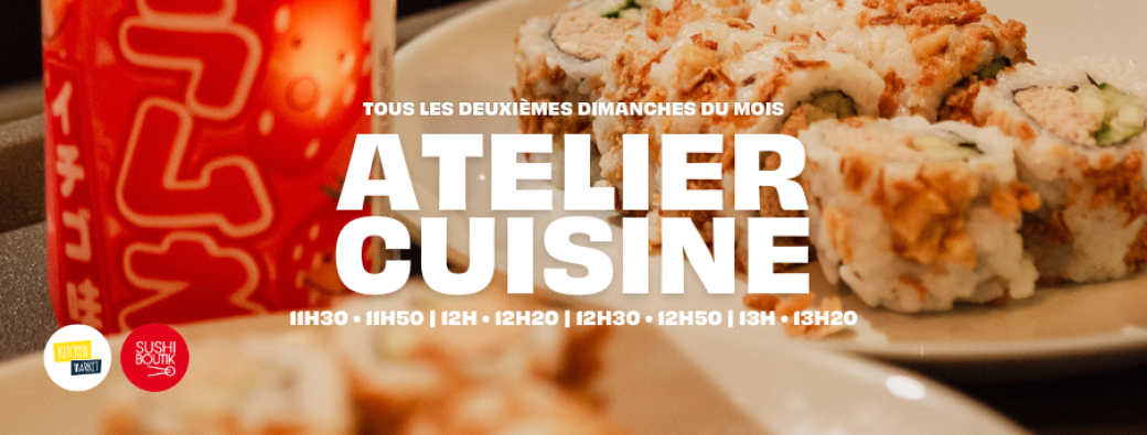 Atelier cuisine • Sushi Boutik