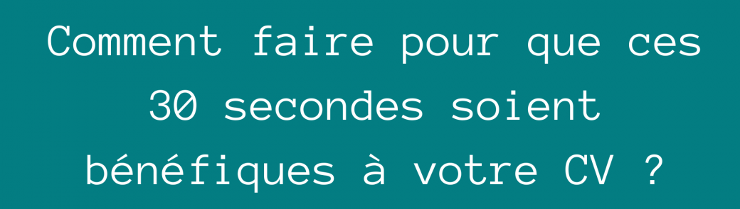 Atelier CV Mon ami français