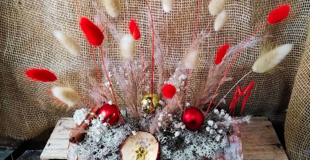 Atelier d'art floral - Composition festive