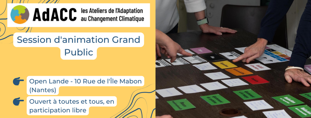 Atelier de l'adaptation au changement climatique AdACC