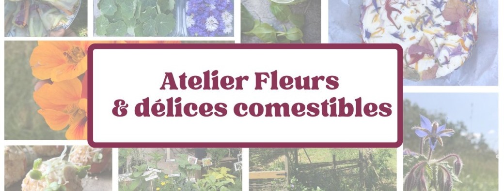 Atelier Fleurs et délices comestibles