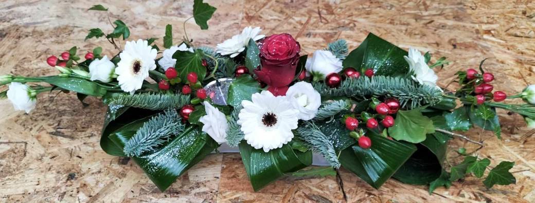 Atelier floral Centre de table Noel