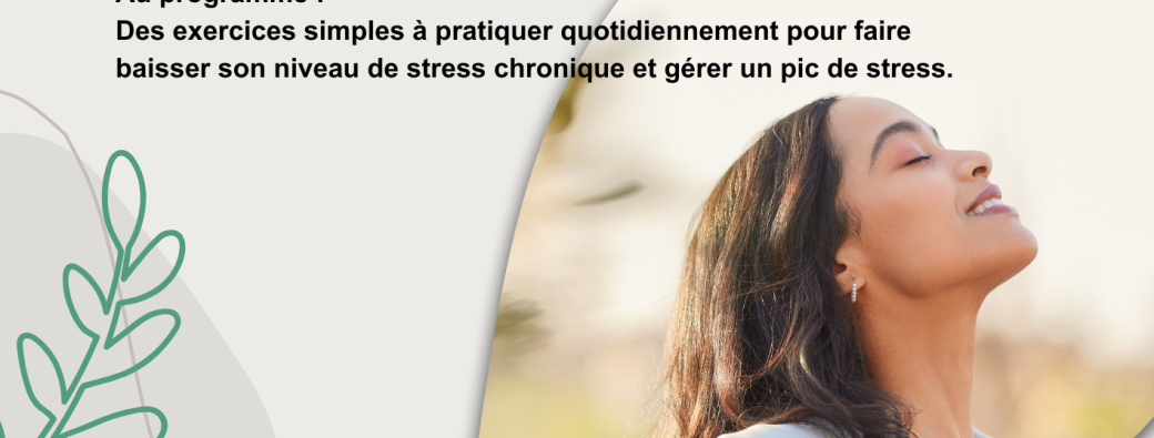 Atelier Gestion du stress & Respiration