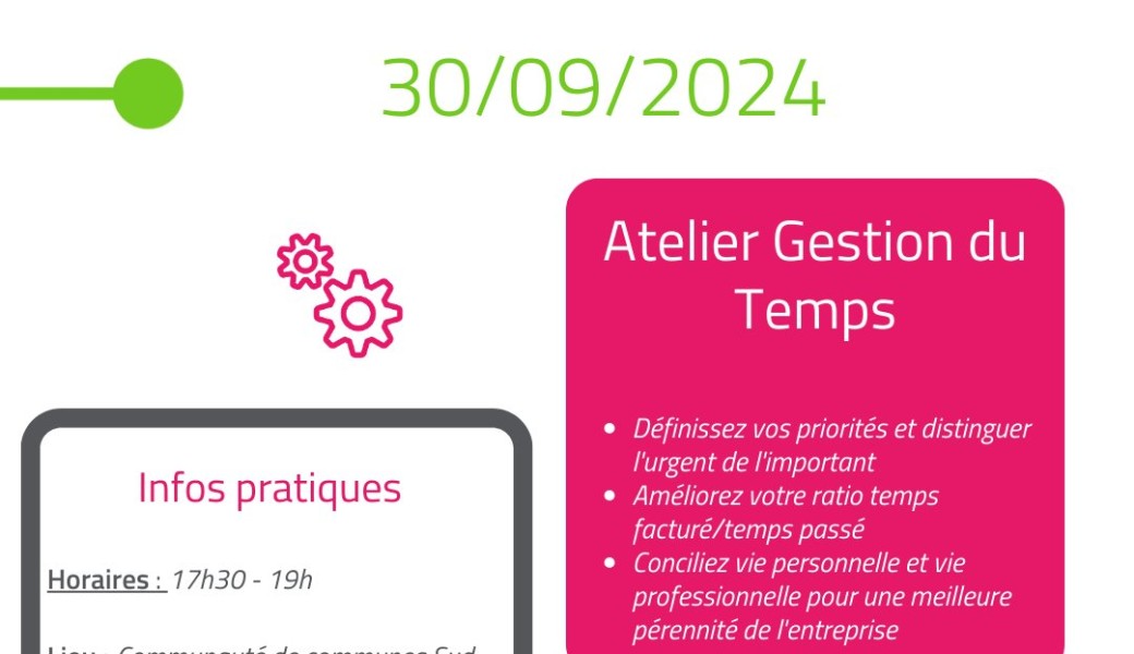 Atelier Gestion du Temps