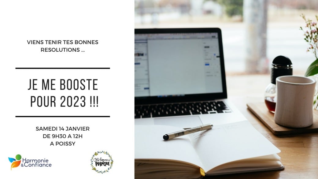 Atelier : Je me booste pour 2023 !