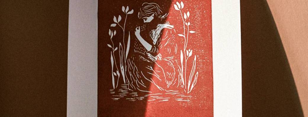 Atelier Linogravure "La tendresse" - Rennes