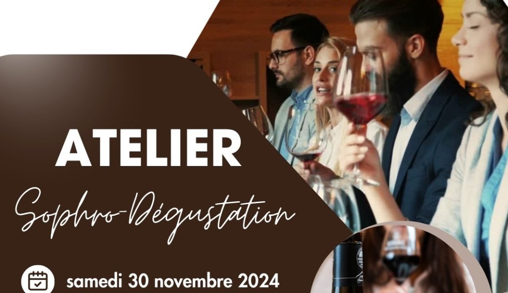 Atelier Sophro-Dégustation gourmande - le samedi 30 novembre 2024 à 11h00