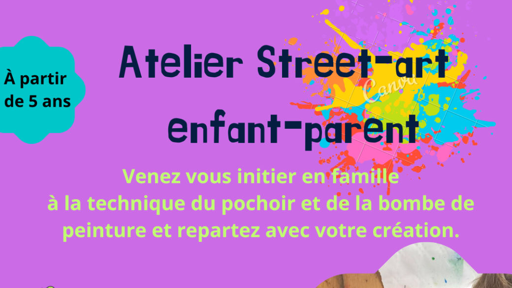 Stage Street-art adulte/enfant