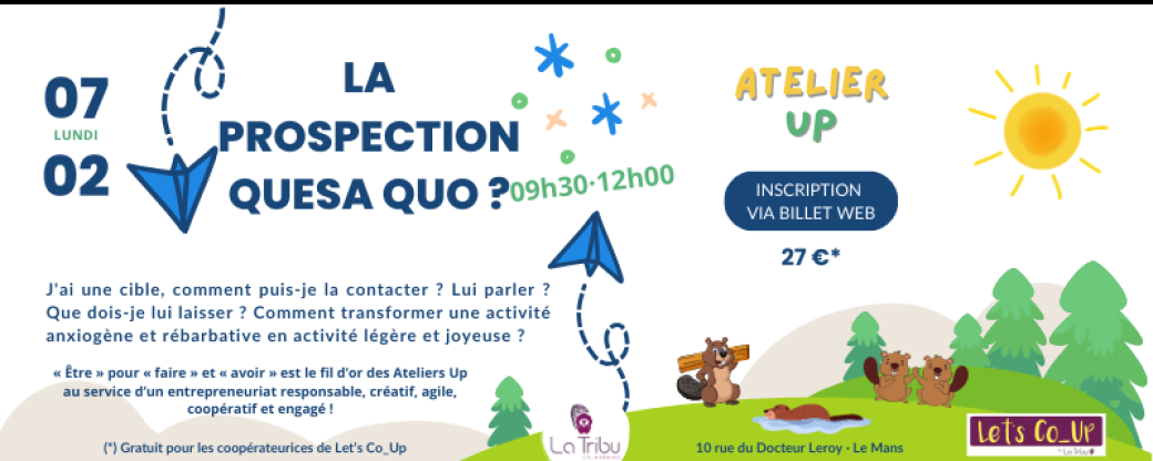 ATELIER UP - La Prospection quesa quo ?