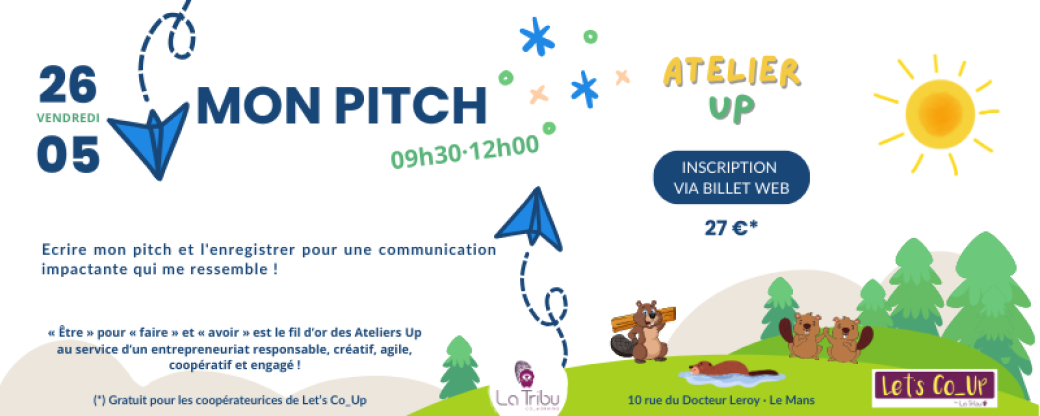 ATELIER UP - Mon Pitch