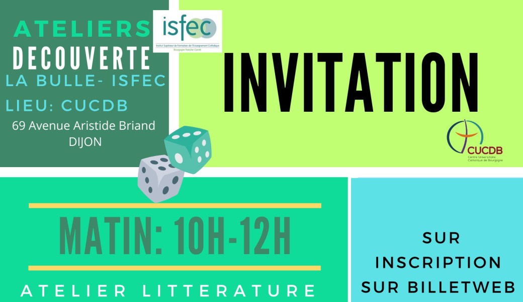 Ateliers découverte La Bulle ISFEC 