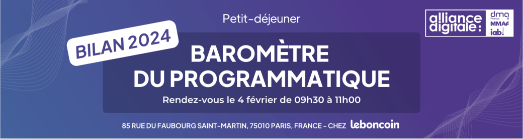 Baromètre du programmatique bilan 2024