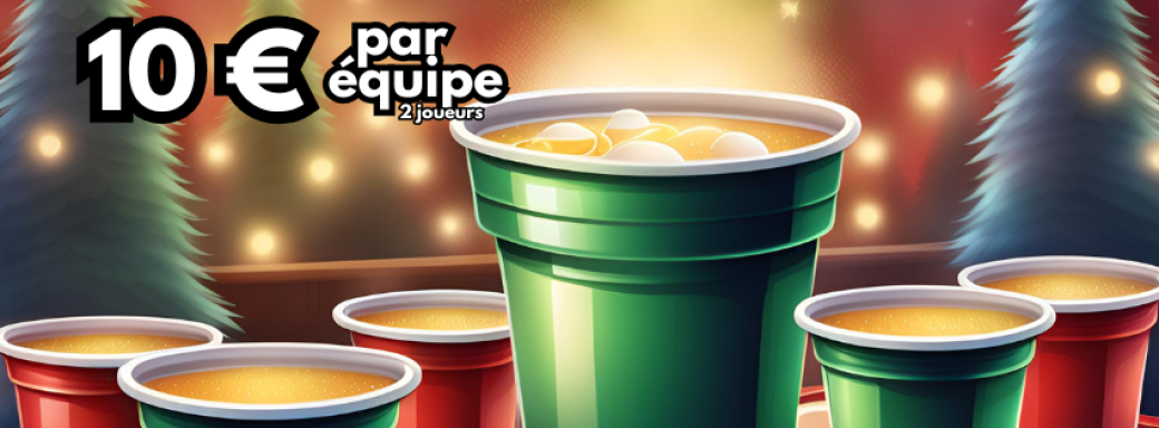 Beerpong Party Noël - Angers