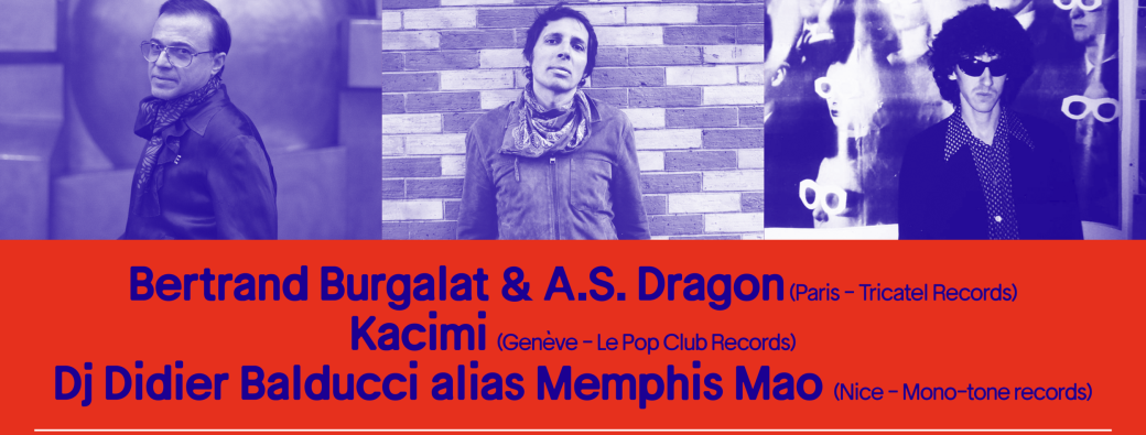 Bertrand Burgalat+Kacimi+Memphis Mao