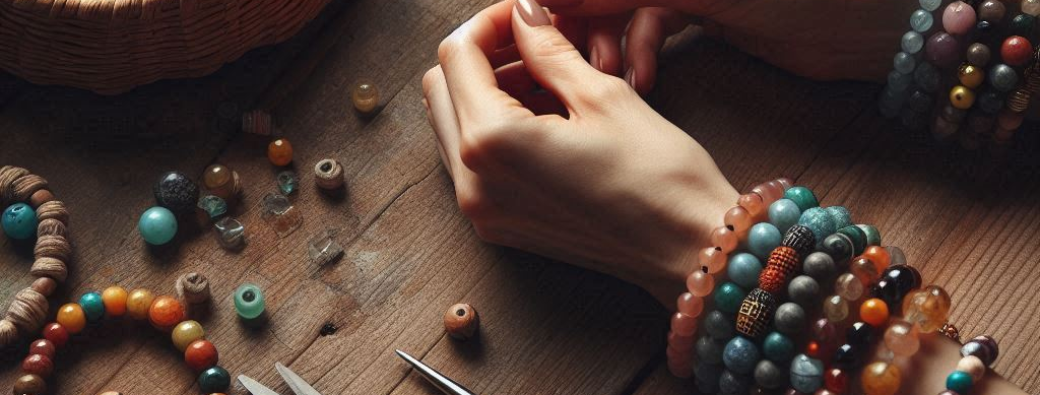 Bijoux Sacrés : Atelier de Fabrication de Bracelets Énergétiques