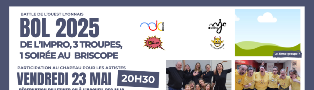 BOL 2025, Battle d'impro de l'Ouest Lyonnais