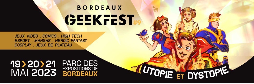 Bordeaux Geekfest 2023 - Badges Exposants