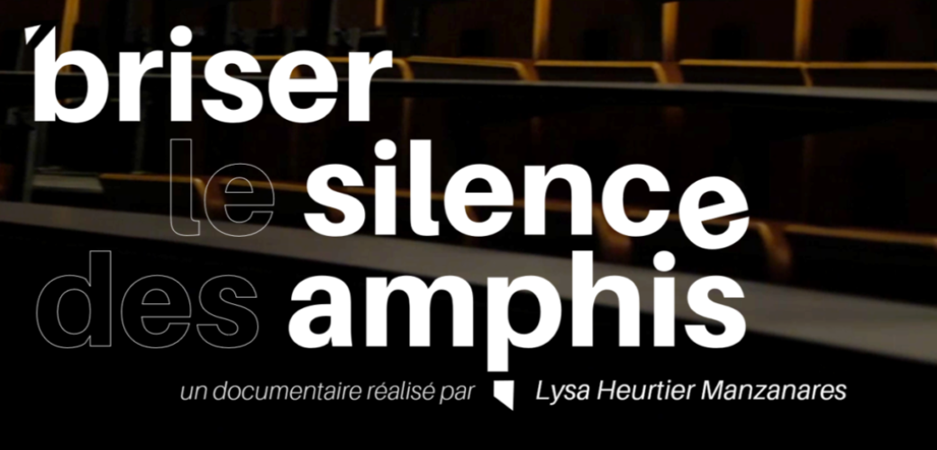 Briser le silence des amphis de Lysa Heurtier Manzanares