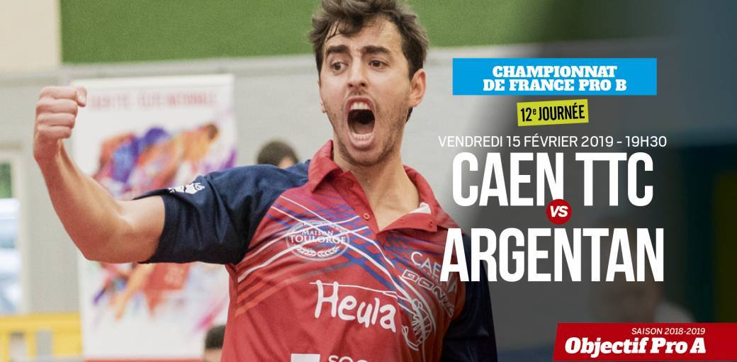 Caen TTC / Argentan Le Derby !