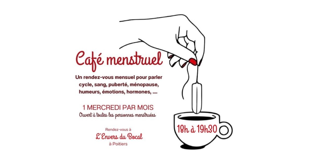 Café menstruel à Poitiers