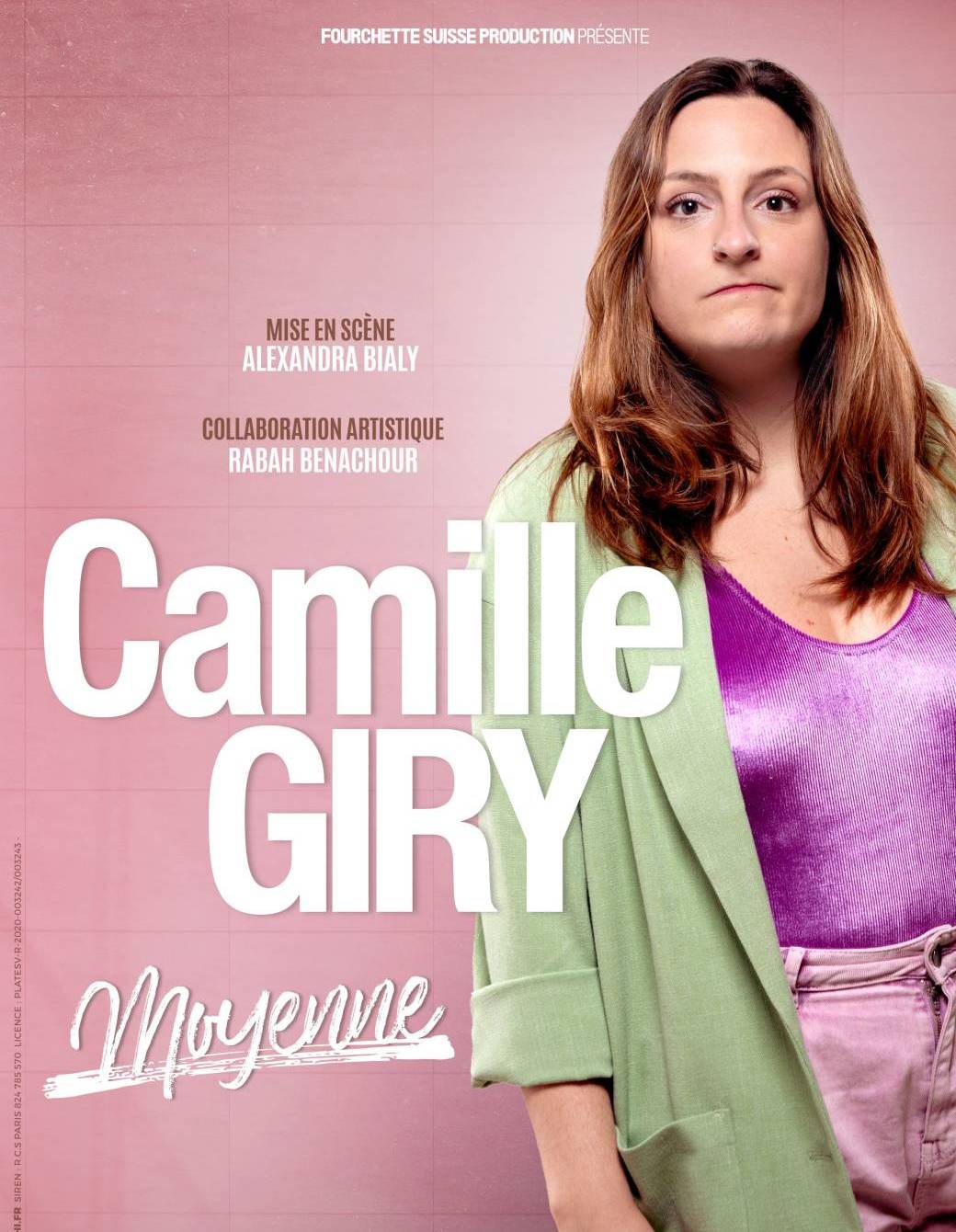 Camille Giry dans : MOYENNE