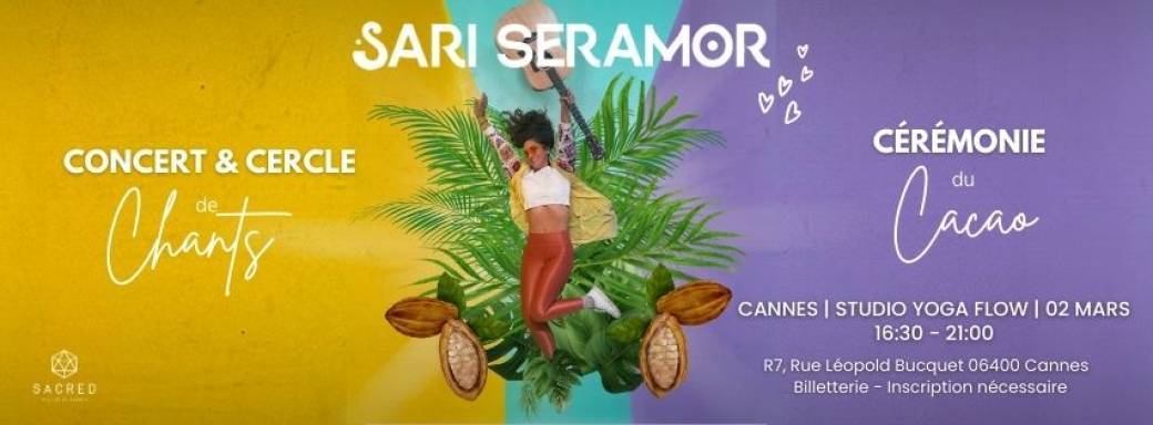 Cannes (06) - Sari Seramor - Music & Cacao 