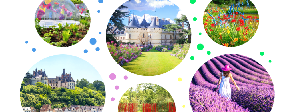 CASTLE & FLOWER TRiP - Château Chaumont - Festival International des Jardins & Champs Lavandins